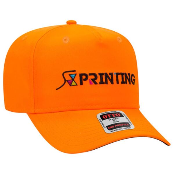 OTTO CAP® 5 Panel Mid Profile Baseball Cap Thumbnail