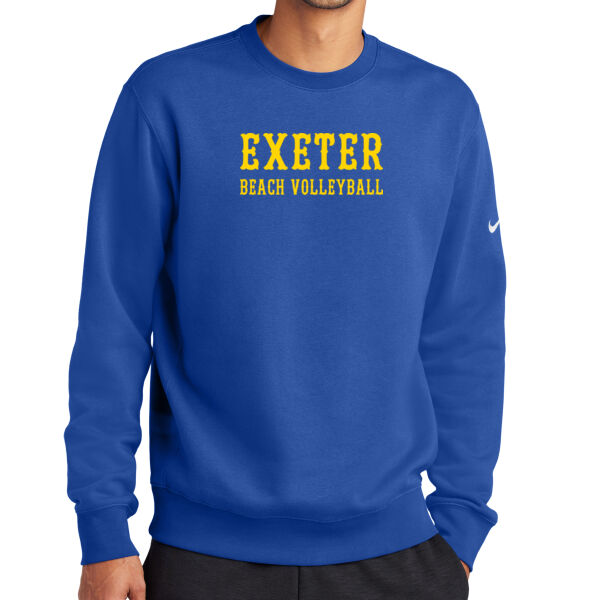 Nike Club Fleece Sleeve Swoosh Crew Thumbnail